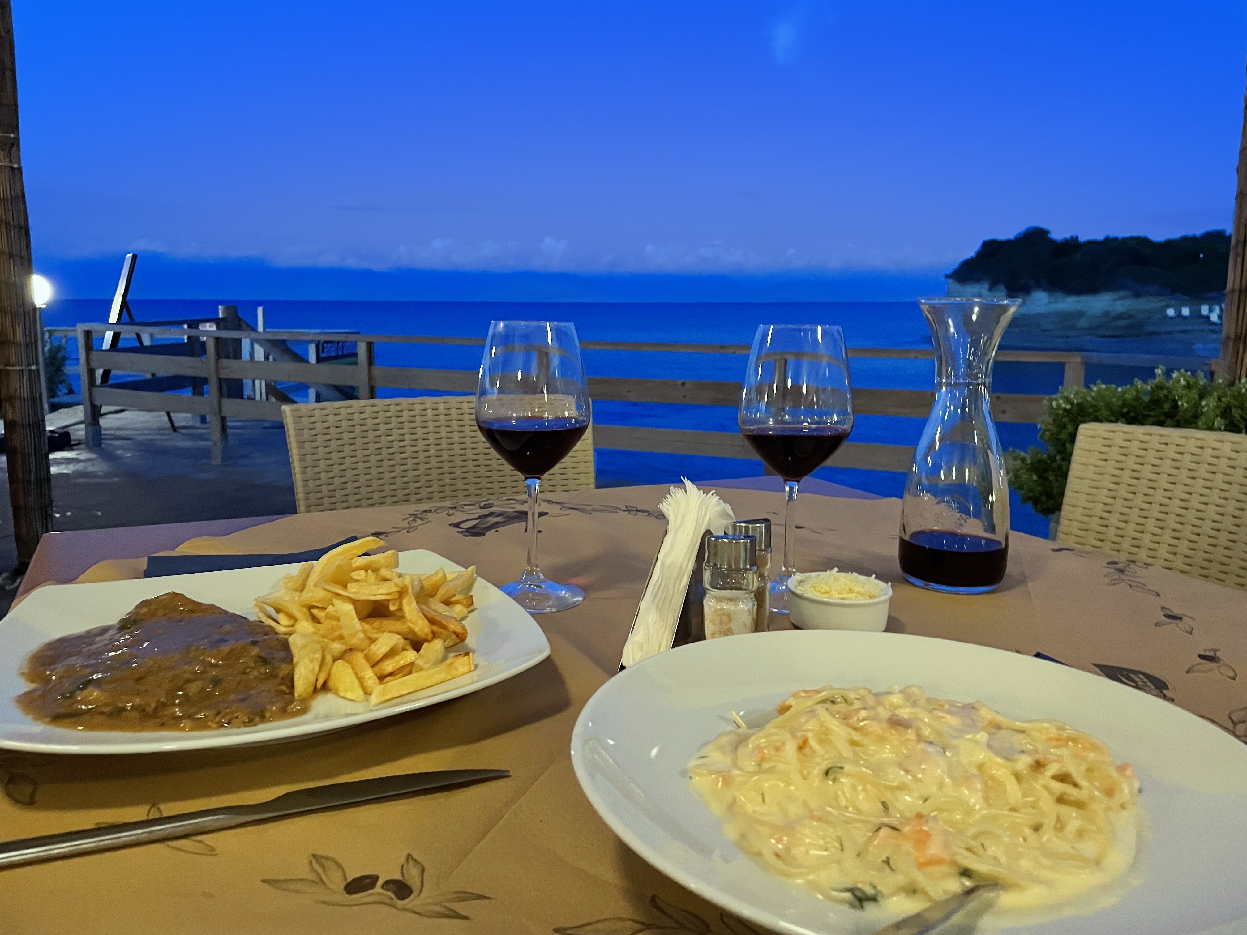 Dinner at Socrates Hotel