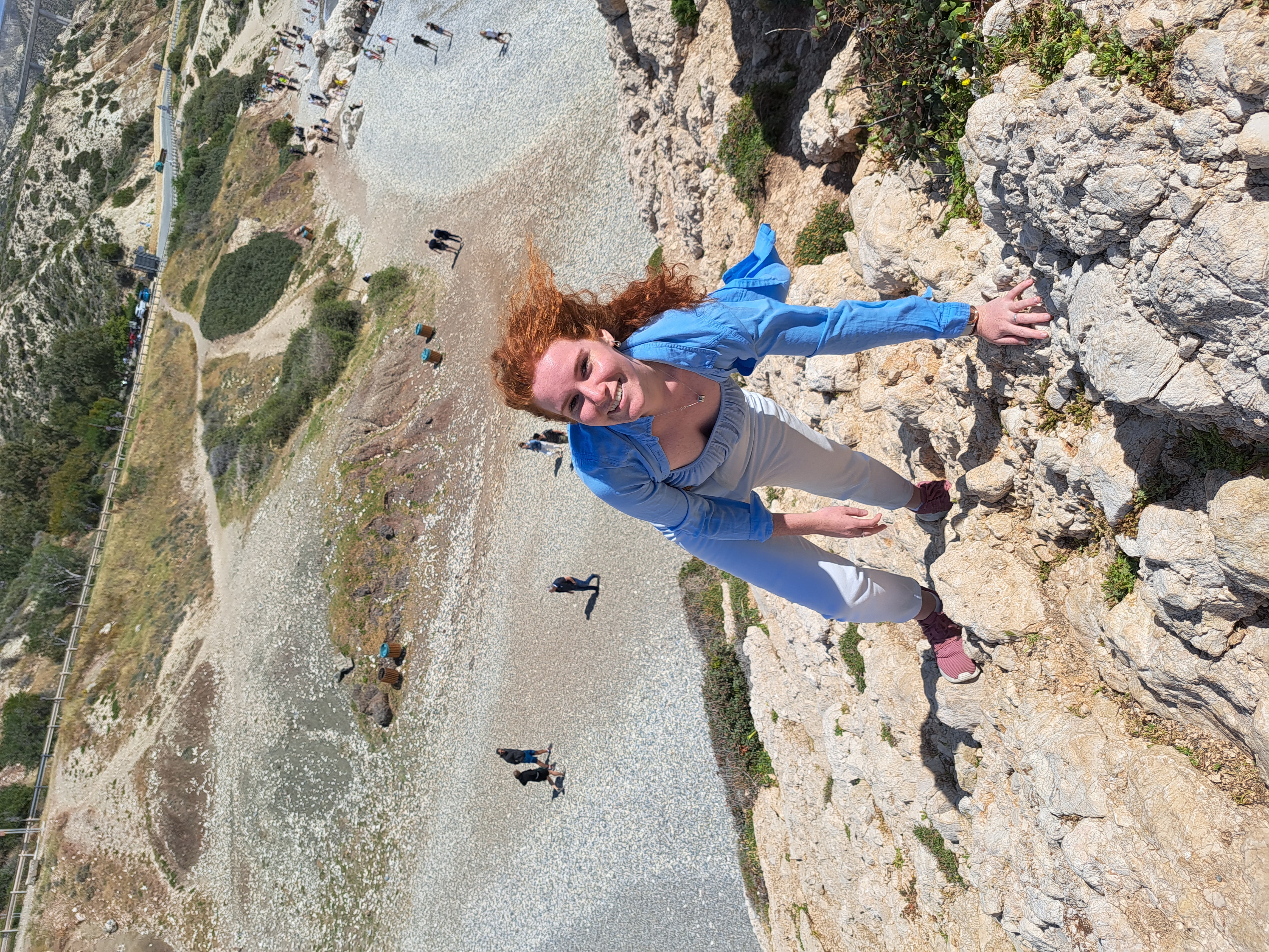 Climbing Aphrodite's Rock
