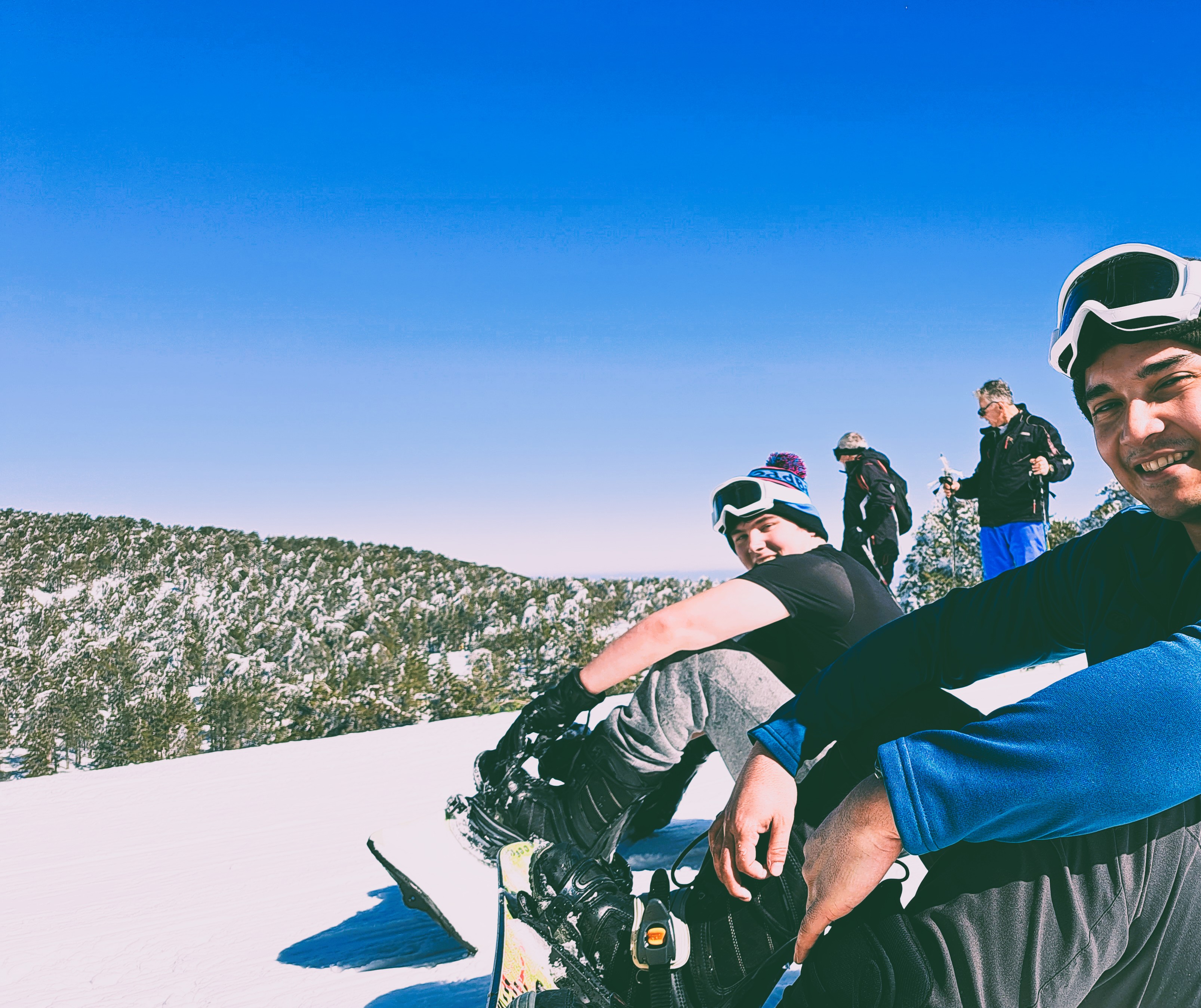 Sean & Joe Snowboarding