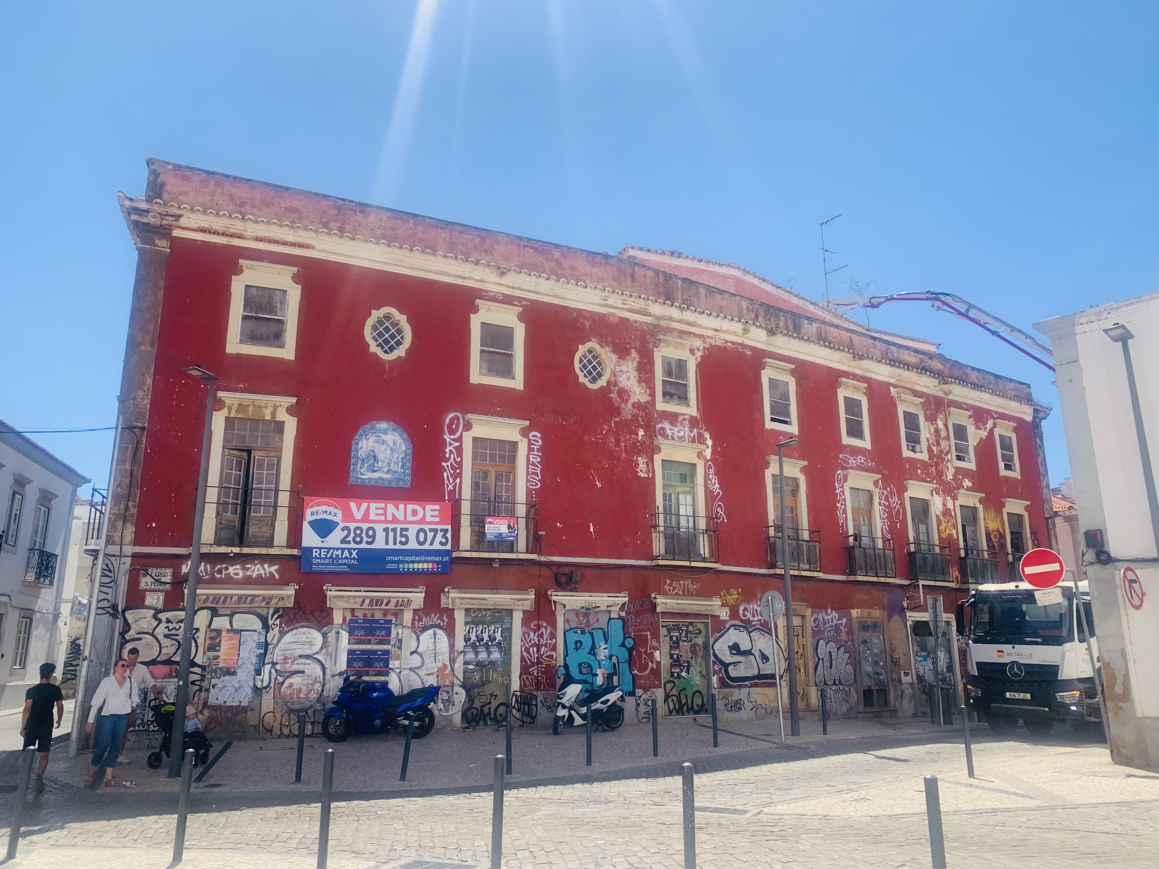 City center in Faro
